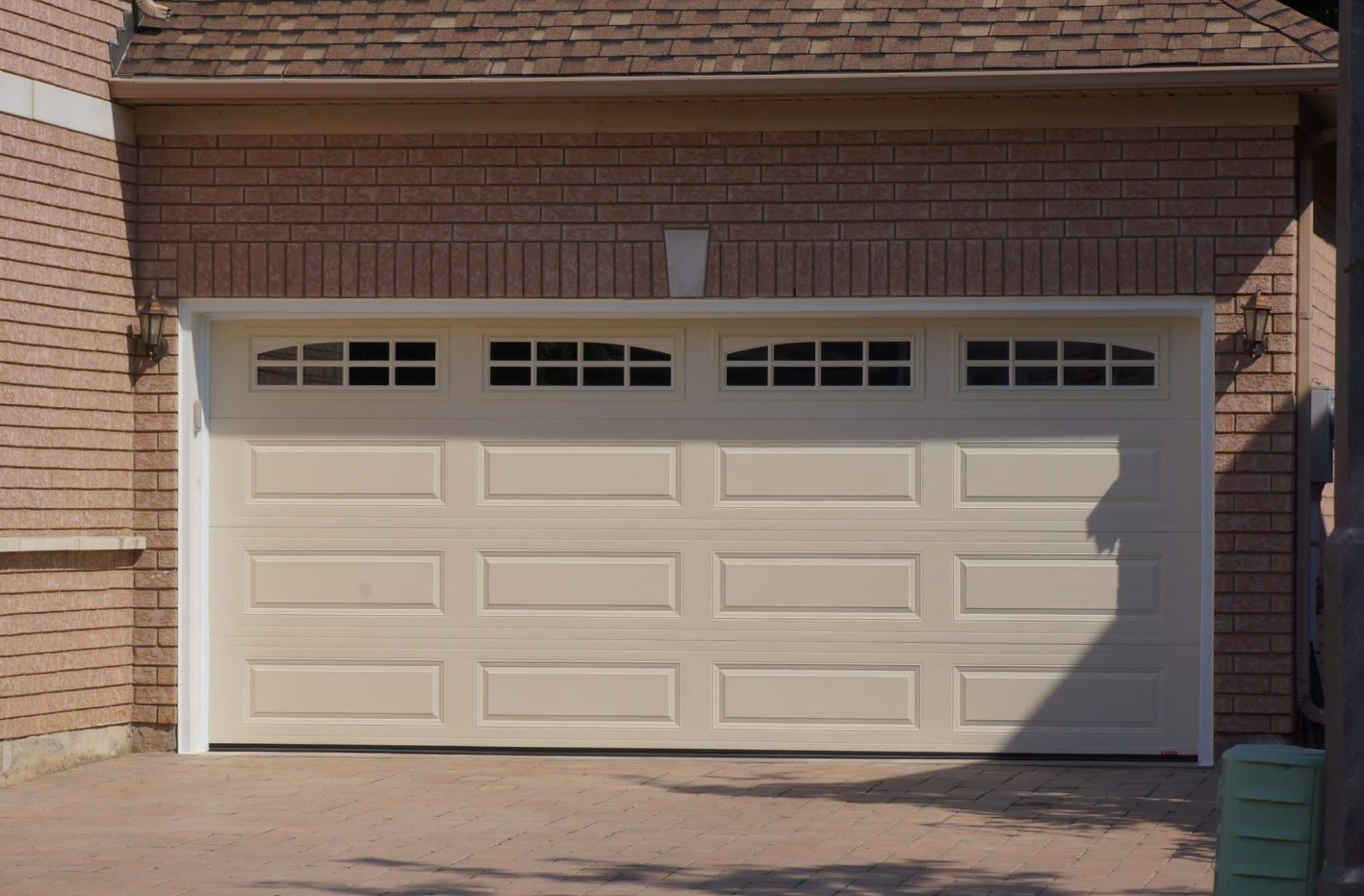 Garage door installation.
